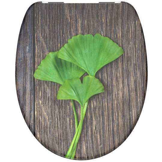Toilet Seat with Soft-Close GINKGO & WOOD SCHÜTTE - Multicolour