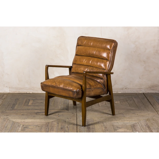 Himes Leather Armchair