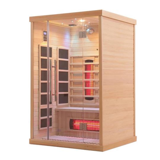 2 Person Infrared Sauna with Heater