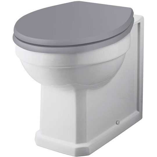 Fitzroy Back to Wall Toilet Pan White - Bayswater