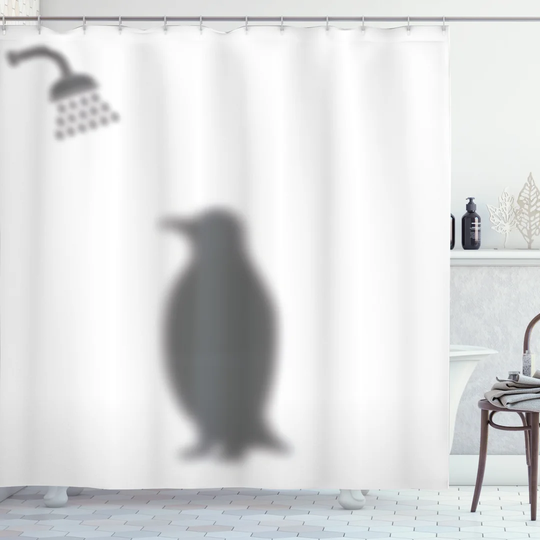 Bacquie Polyester Shower Curtain Set
