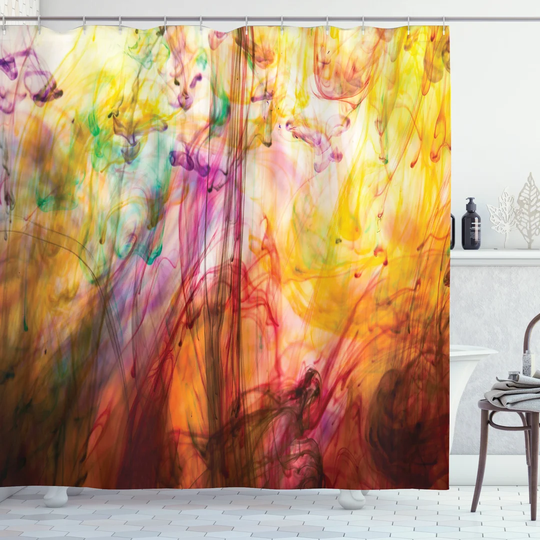 Benecio Polyester Shower Curtain Set