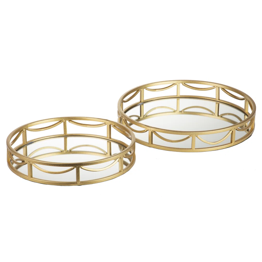 Alika 2 Piece Vanity Tray Set