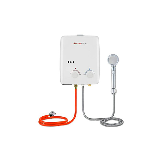 Gas Water Heater, 5L Portable Propane Water Heater, Tankess Instant Gas Boiler, Use for Outdoor Showers, Horses, Camping, rv [Energy Class a]