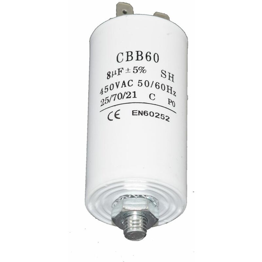 Universal 8UF Microfarad Appliance Motor Start Run Capacitor