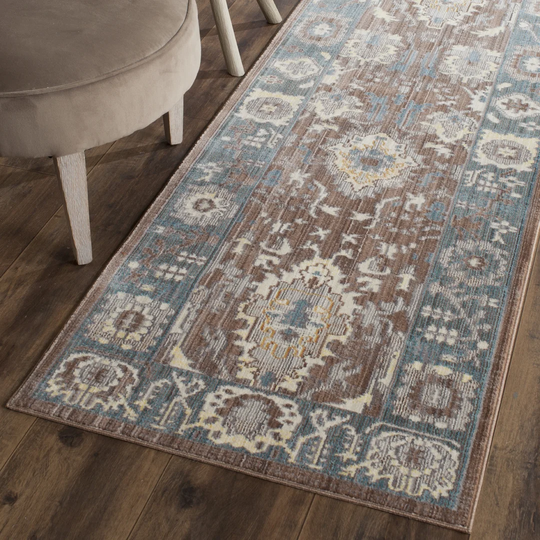 Darlene Chocolate/Alpine Area Rug