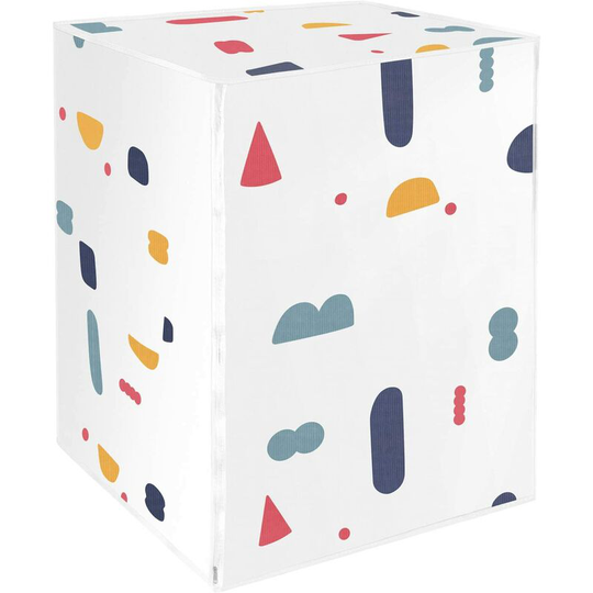Protective Cover for Washing Machine Front Load Washer Dryer Waterproof (Geometry Pattern)