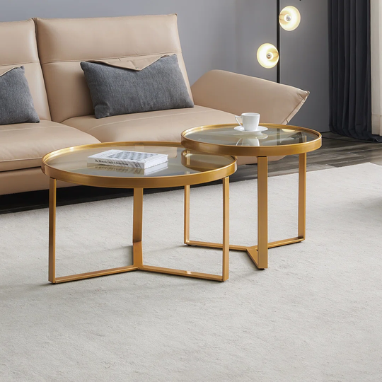 Saylorville 2 Piece Frame Coffee Table Set