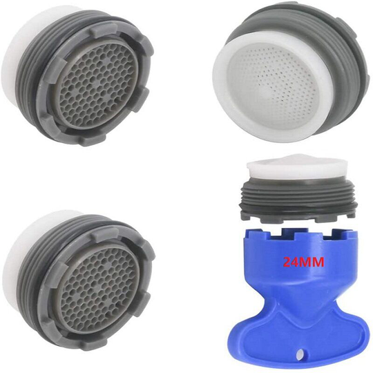Sunflowergb - Faucet Replacement Insert Filter, Restriction Aerator, 2.2 GPM/8.3 L/min. 15/16 inch male threads, set of 4