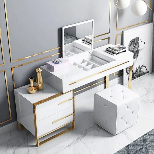 Vonda Dressing Table with Mirror