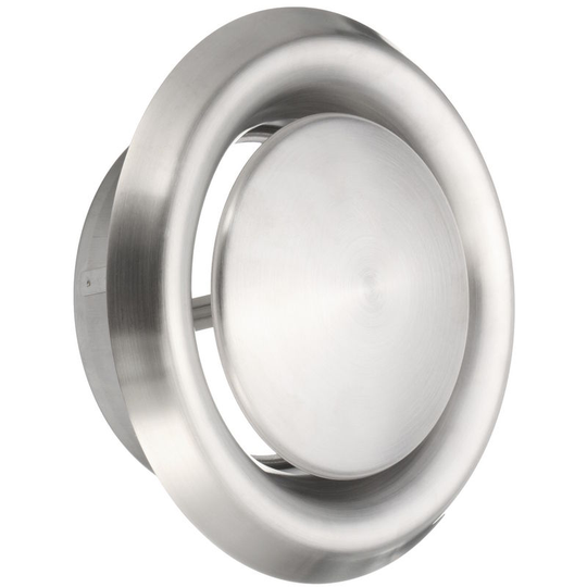 Stainless Steel Exhaust Diffuser Tumble Dryer Grate Fan Extractor Cooker 125mm Hasaki