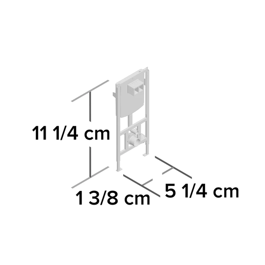 ViConnect Cistern WC Element 1120mm