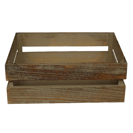 Wooden Crate Wood Basket