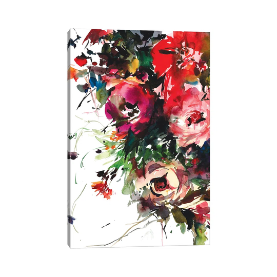 Blooming Bounty by Gosia Gregorczyk - Wrapped Canvas Gallery-Wrapped Canvas Giclée