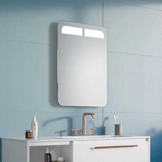 Korey LED Illuminated Double Bathroom Mirror