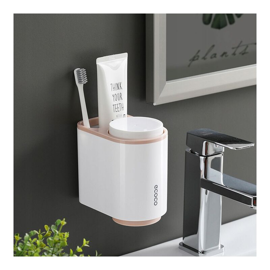 Bathroom Shelf Storage Box Pink Cup Shelf
