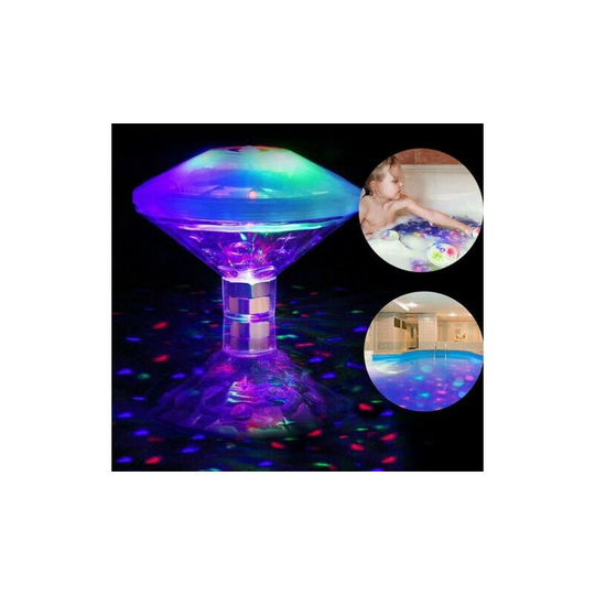 Underwater led Pool Lighting Bathtub Lighting Waterproof rgb Swimming Pool Lighting with 7 Modes for Garden Fountain Tub Disco Party Lights