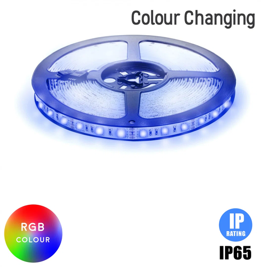 Airik LED Flex Strip 5M Roll- SMD 5050 (60) RGB IP65