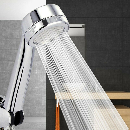 Spa Negative Ion Pressurized Shower Nozzle Set Hand Shower Universal Water Saving Water Heater Single Head Shower