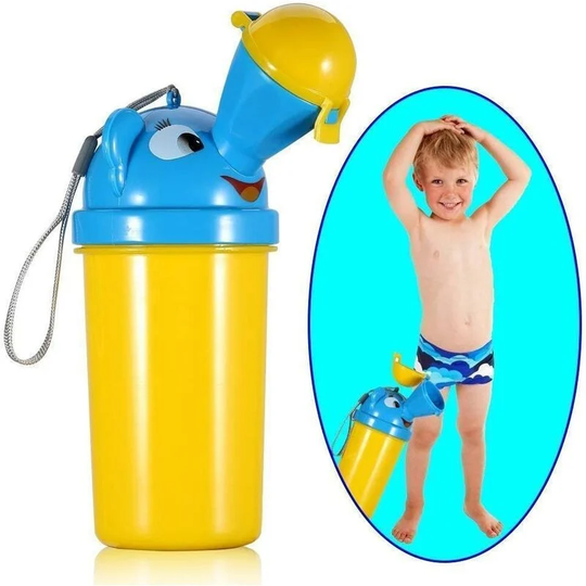 Bett Portable Baby Child Potty Urinal Emergency Toilet for Motorhome Travel and Training Kid Potty Pee (Boy)