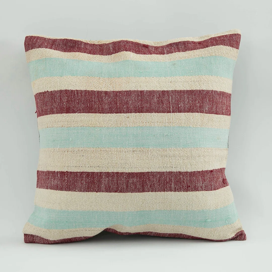 Desouza Indoor / Outdoor Striped Square Scatter Cushion Cover