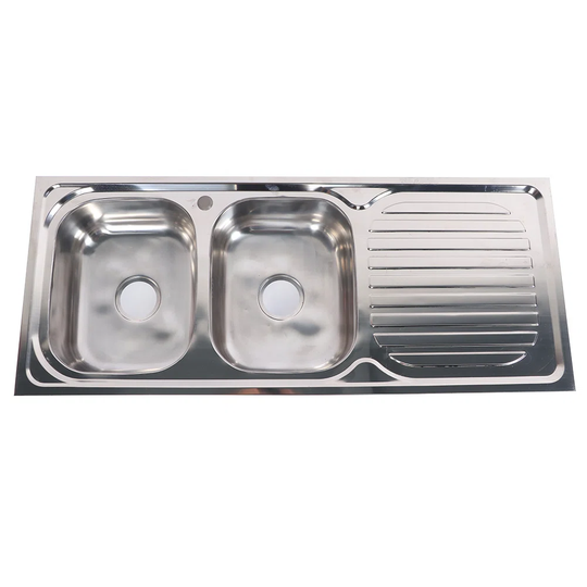 Preesall Double Bowl Undermount Kitchen Sink