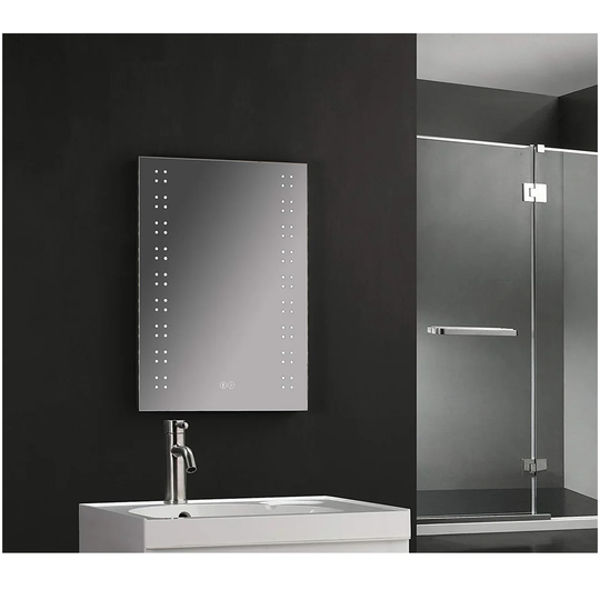 Aspasius Bathroom Mirror with Shaver Socket