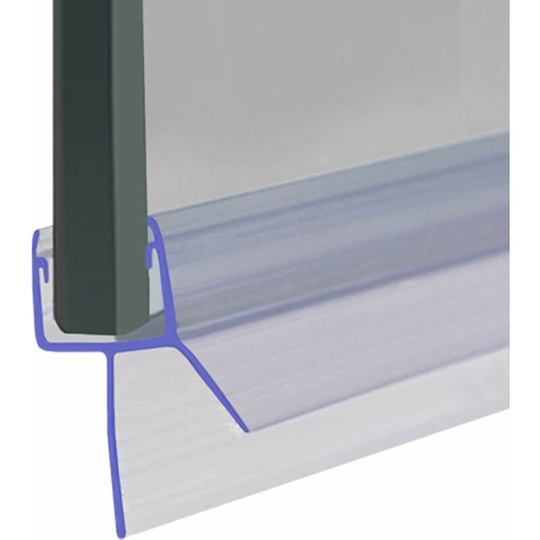 Shower Seal for Screens, Doors or Panels | Fits 10, 11 or 12mm Glass | Seals 18-23mm Gaps | SEAL035 (90cm) - Clear