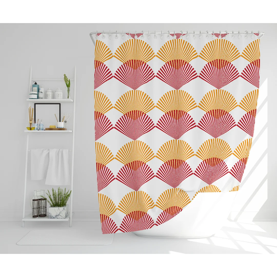 Rylie Polyester Shower Curtain