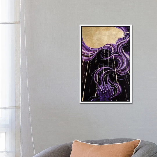 Thanks, Universe by Jackie Liu - Floater Frame Graphic Art on Canvas