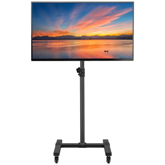 Mobile TV Stand On Wheels
