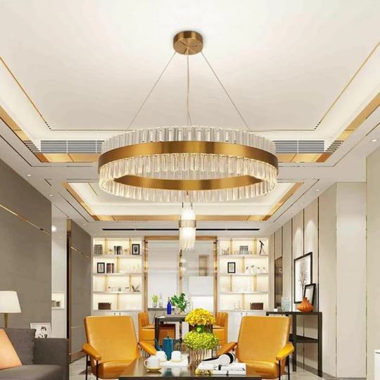 Round Modern Luxury Chandelier.