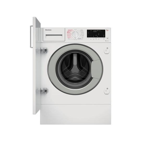 LRI1854310 8kg/5kg 1400 Spin Built In Washer Dryer - White - Blomberg