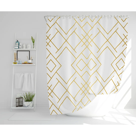 Grecia Polyester Shower Curtain