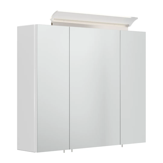 Avina 75cm x 62cm Surface Mount Mirror Cabinet with Lighting