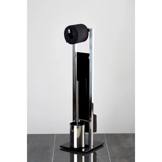 Dhruv Free-Standing Toilet Brush Set