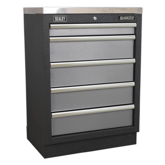 35.83" H x 26.77" W x 18.11" D Modular Floor Cabinet
