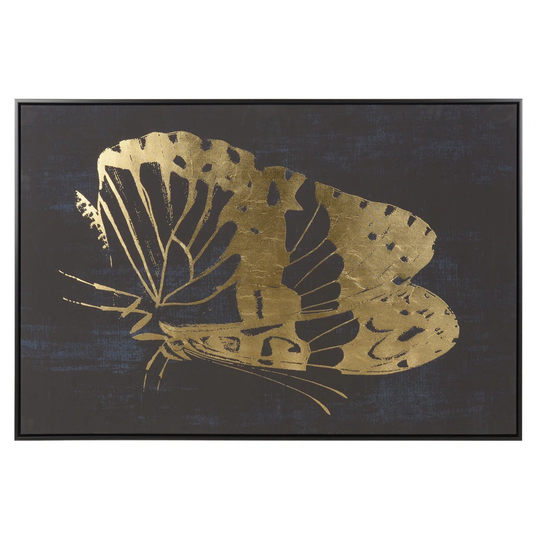 Mariposa - Floater Frame Graphic Art on Canvas