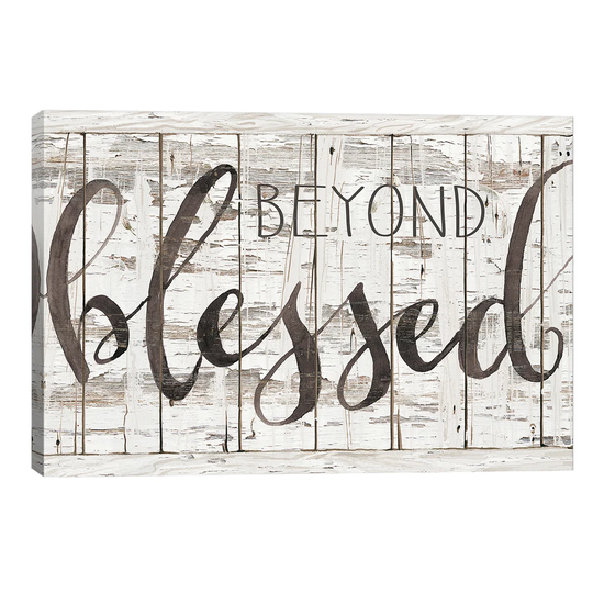 Beyond Blessed I by Cindy Jacobs - Typography Print