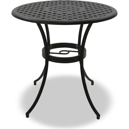 Prego Garden & Patio Black Cast Aluminium Bistro Table - Centurion Supports