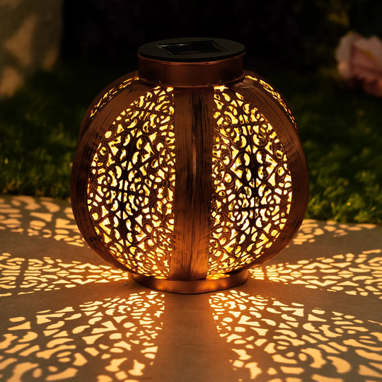 Baugher Copper 20Cm Solar Powered Integrated LED Outdoor Lantern