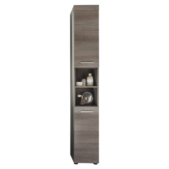 Kelli 30Cm W x 190Cm H x 31Cm D Free Standing Tall Bathroom Cabinet