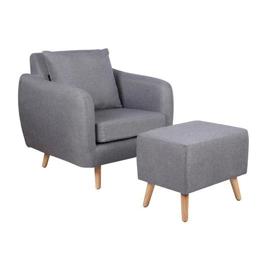 Anthea Armchair and Footstool