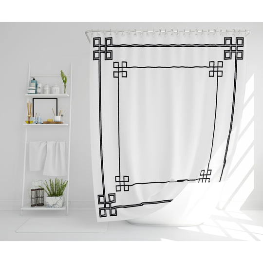 Martell Polyester Shower Curtain Set