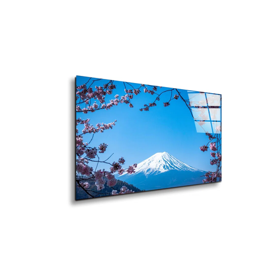 Mount Fuji - Unframed Photograph on Glass
