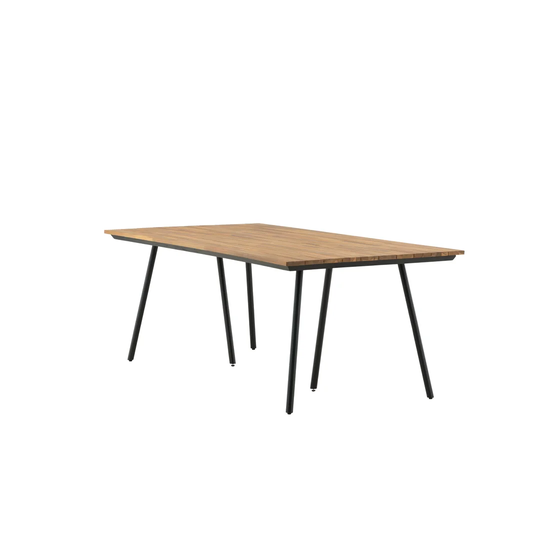 Leonara Steel Dining Table