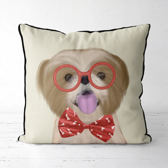 Darcy Smart Boy Shih Tzu Cushion Cover
