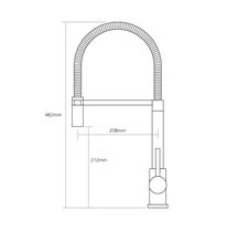 Navitas Single Handle Monobloc Mixer Tap