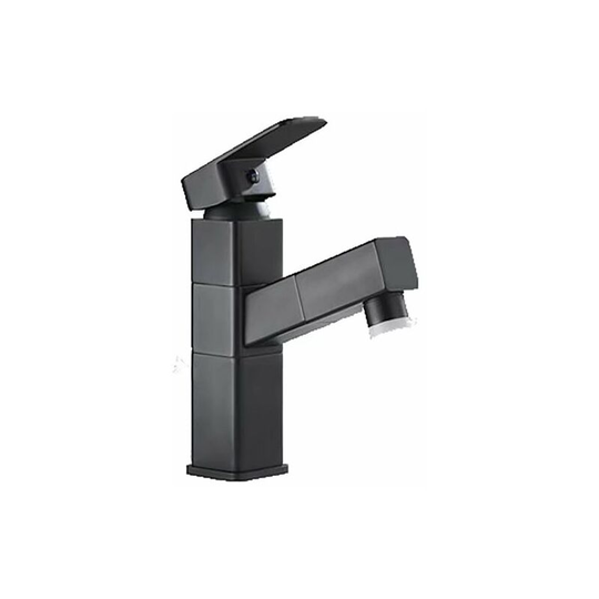 Pull-out above countertop lavatory faucet