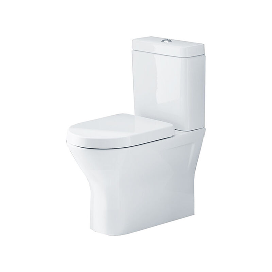 Duchy - Ivy Flush-Fit Rimless Close Coupled Toilet Push Button Cistern Soft Close Seat